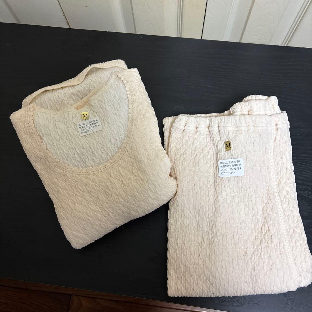 健康肌着　ひだまり　レディース上下セット　1月限定お値下げ