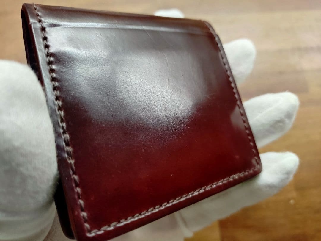 S*a様 売り切ります！ GANZO シェルコードバン2 ケース バーガン