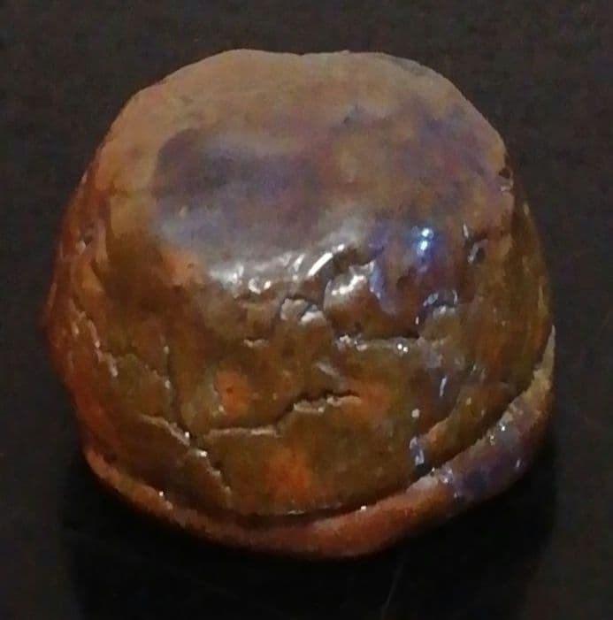 覚々斎？書付　楽焼　梅　香合　共箱　茶道具