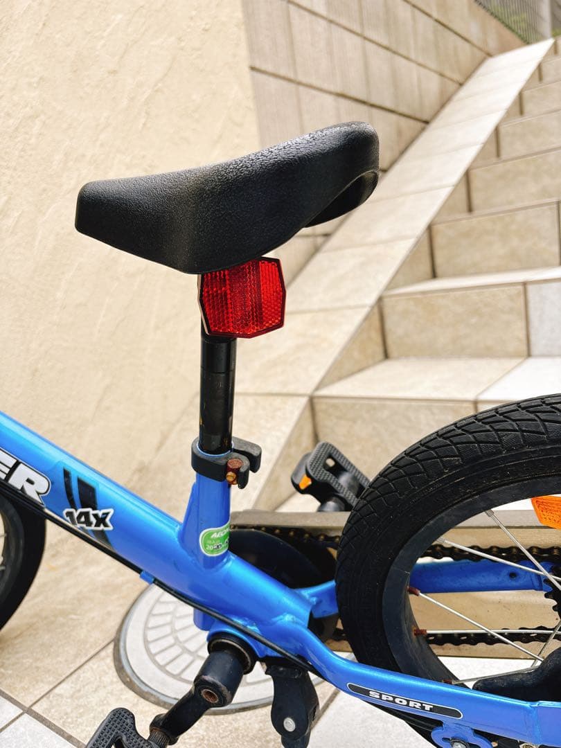 ＼STRIDER 14X ／キッズバイク★ストライダー14X★ブルー14インチ