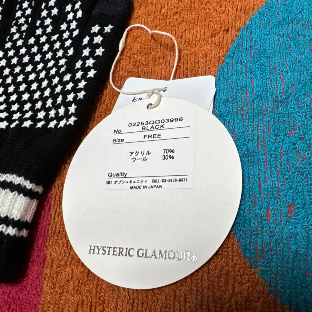 HYSTERIC GLAMOUR EVIL ニットグローブ