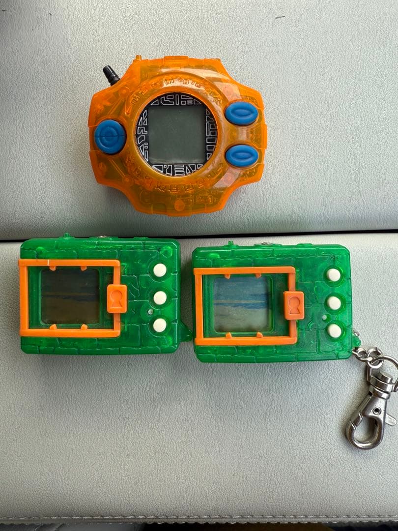 ジャンク デジモン ver.5 スケルトングリーン デジヴァイス 3つセット