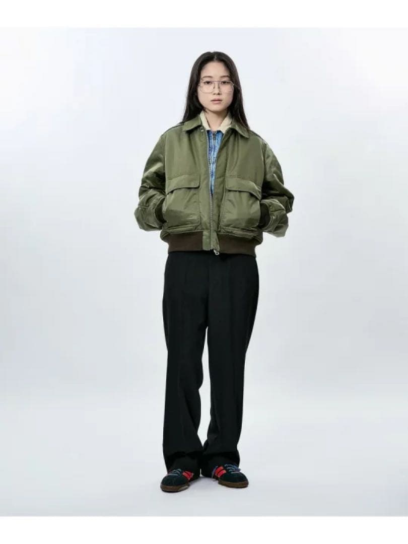 A2 MILITARY ARM VOLUME BLOUSON アダムエロペ