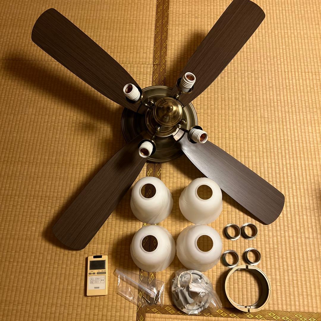 アンティーク　シーリングファン