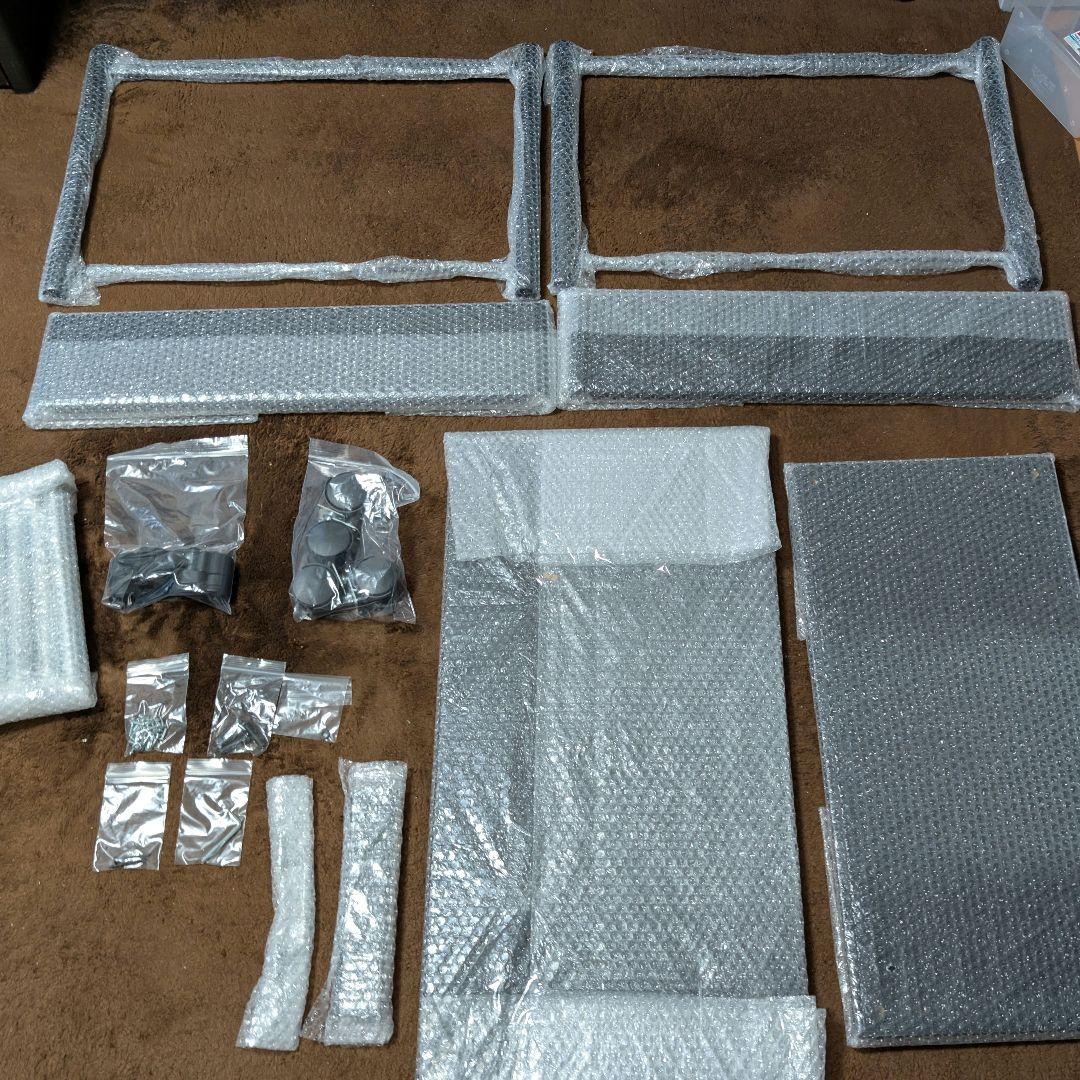 [Bauhutte] 昇降式 L字デスクラージ BHD-820H-BK