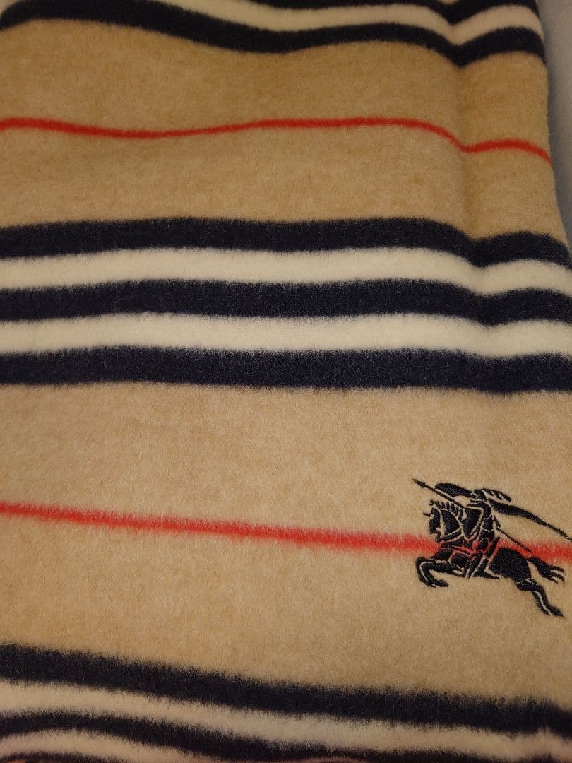 新品　BURBERRY　ウール毛布