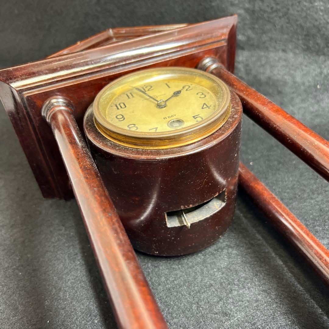 精工舎　置時計　高さ約29.5㎝　東Y8-0122④