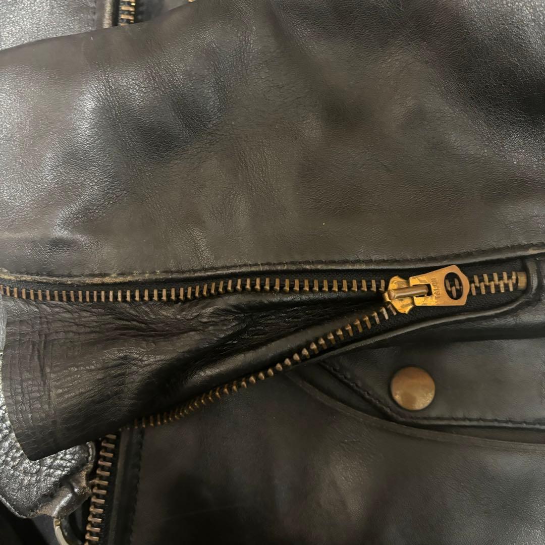 usa製　vanson ボア ダブル　レザー ライダース