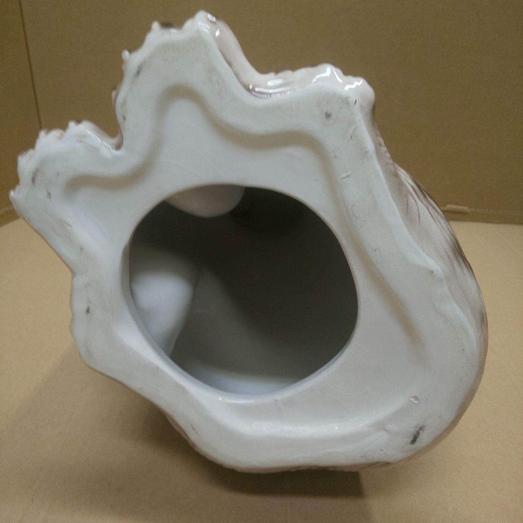 陶器 猫 置物 ドマン