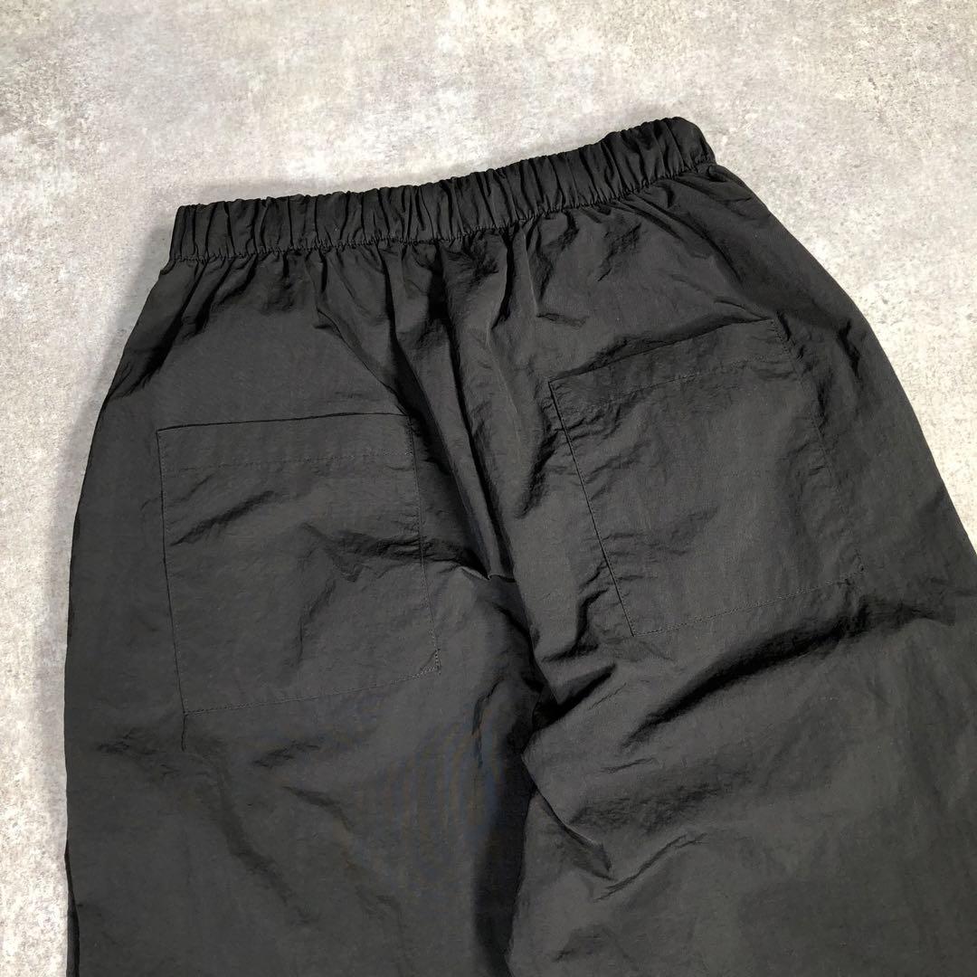 natto ルーズシルエットナイロンシャツセットアップ＜Free ＞黒