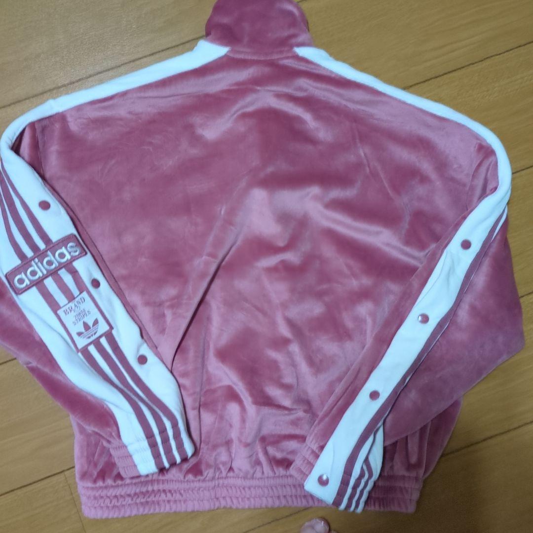 ADIDAS Mサイズ アディブレイク ベロア トラックトップ KD1655