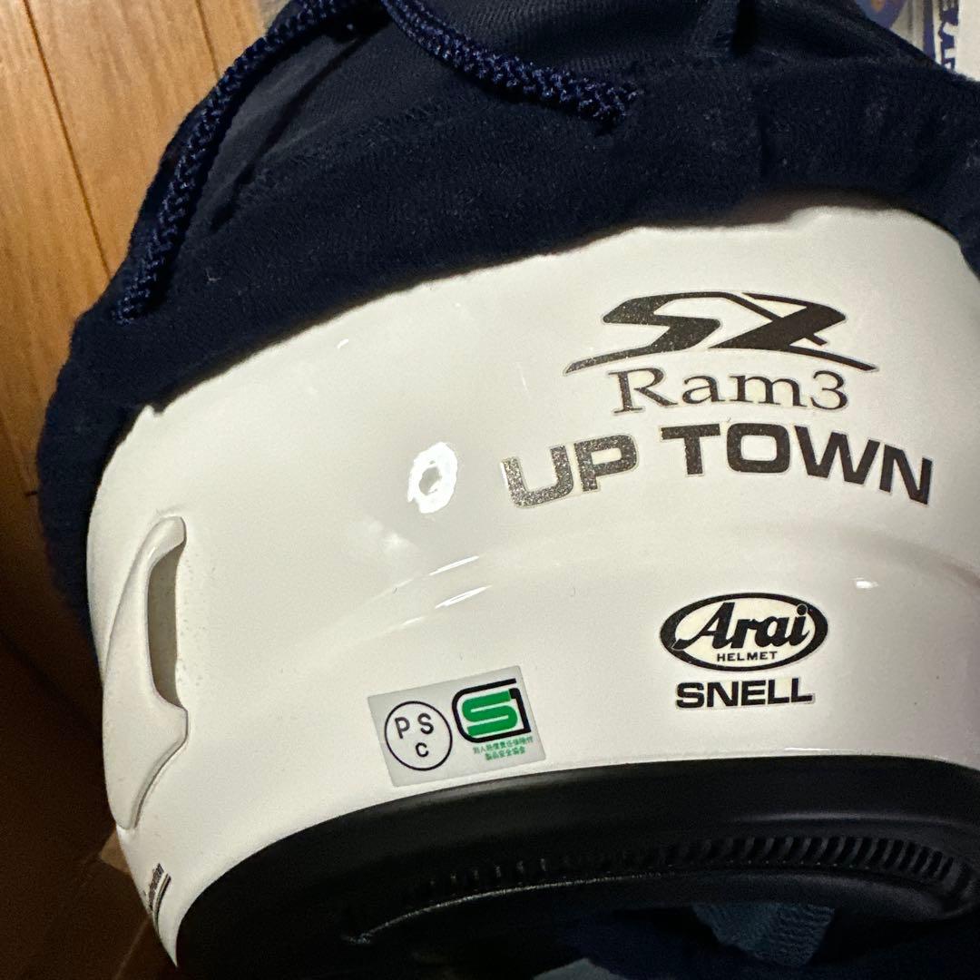 Arai ジェットヘルメット ホワイト 殆ど未使用品