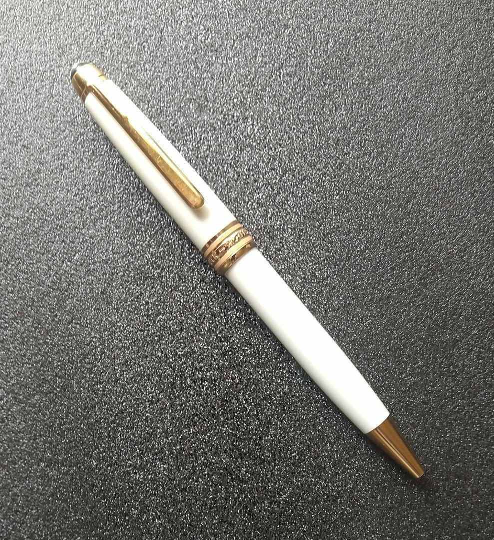 モンブラン マイスターシュテュック ホワイトソリテール レッドゴールドクラシック