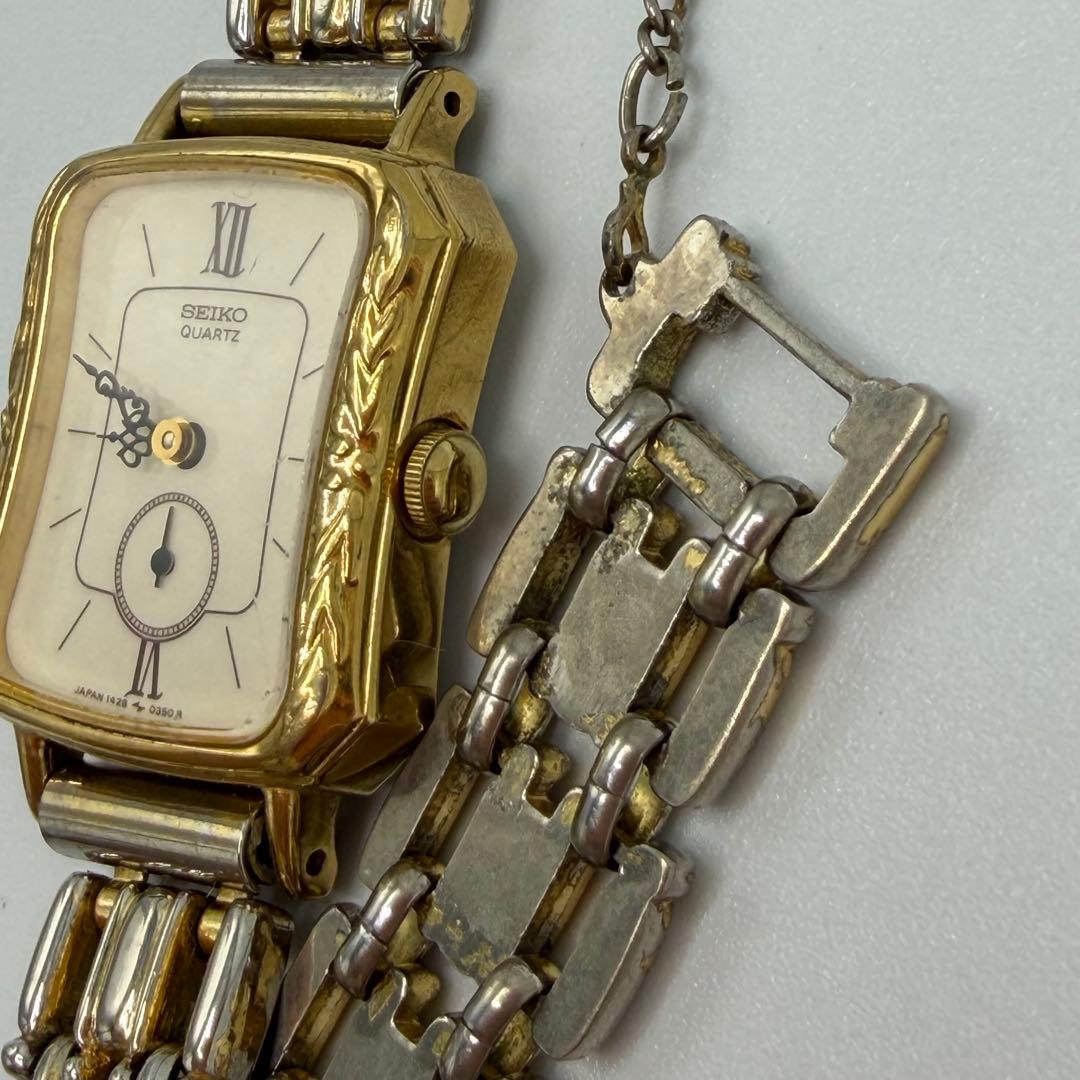 可動品 セイコー SEIKO クオーツ レディース 腕時計 1428-5100