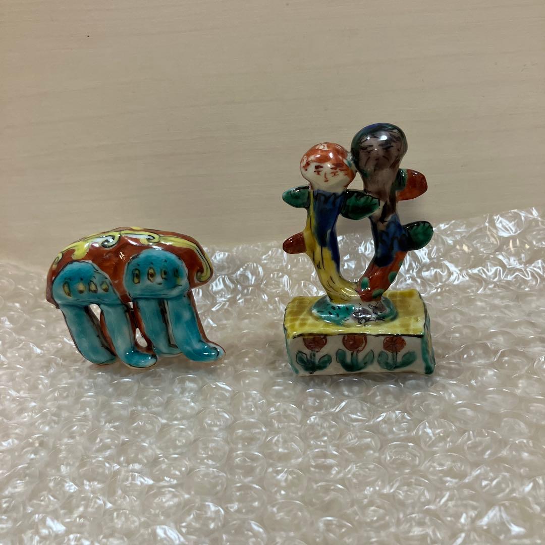 田辺京子さん 九谷焼　置物