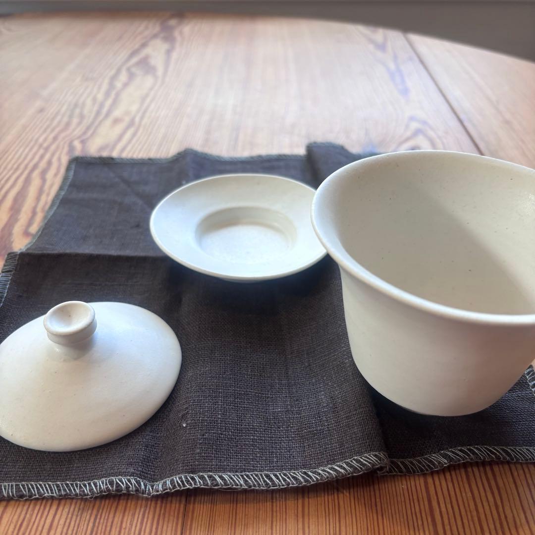 田中直純さん　蓋碗