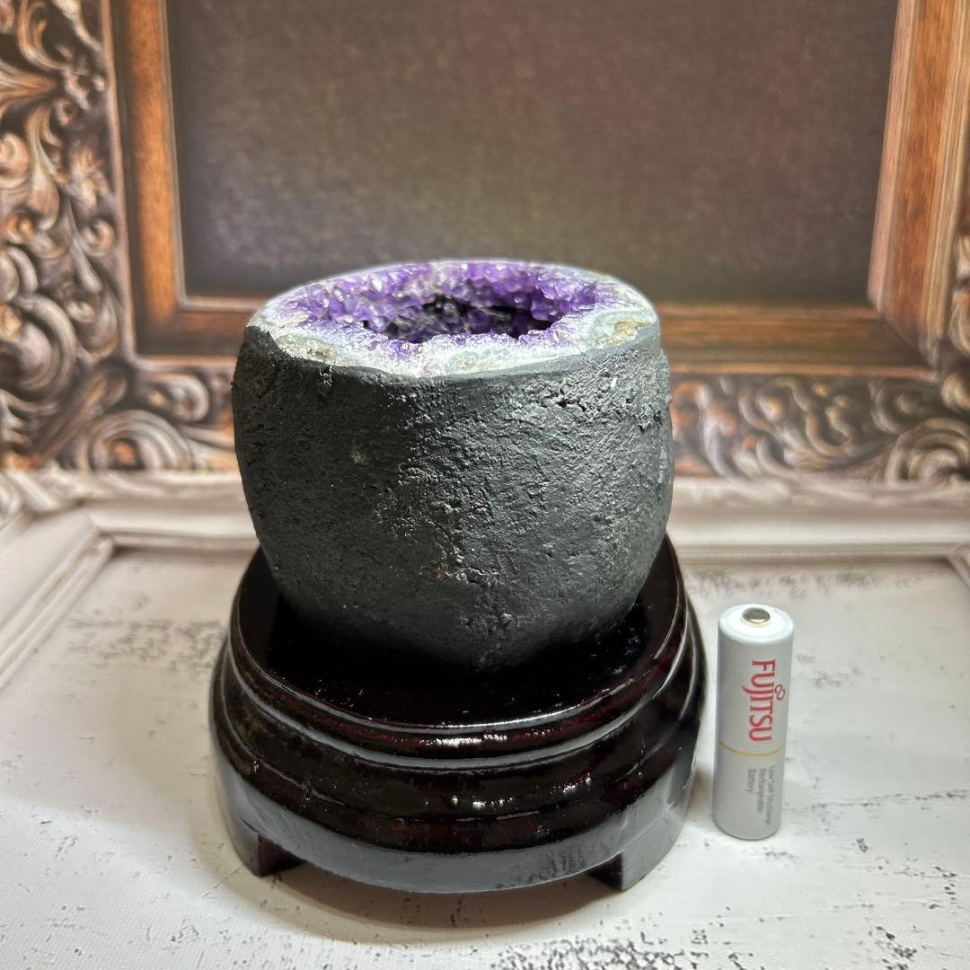 ⭐️アメジストジオードドーム♡ウルグアイ産　紫水晶　置物⭐️