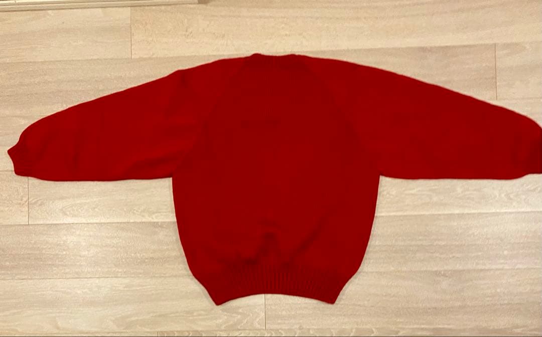 K-FACTORY 数字と図形デザイン ニットセーター