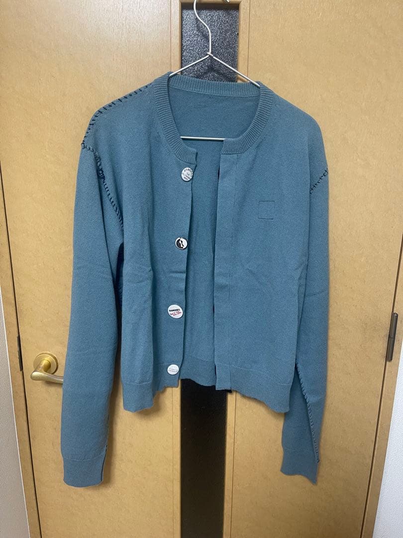 トップス Sunsea Can Badge Cashmere Cardigan