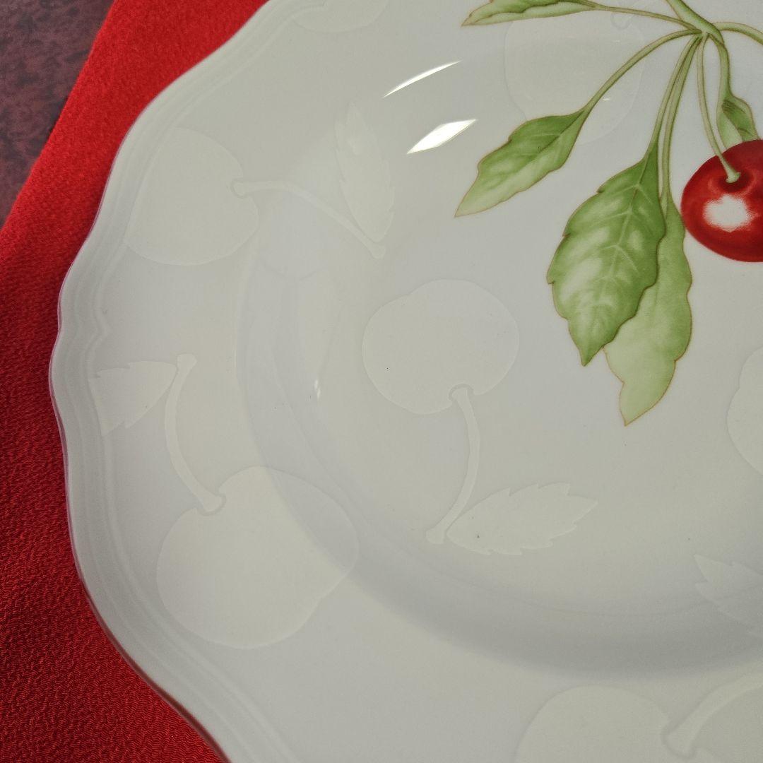 【未使用美品】リチャードジノリ　アンティコチェリー　スープ皿　パスタ皿　深皿