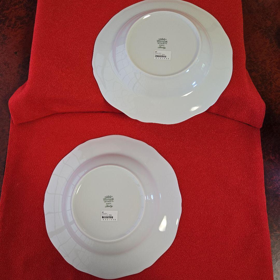 【未使用美品】リチャードジノリ　アンティコチェリー　スープ皿　パスタ皿　深皿
