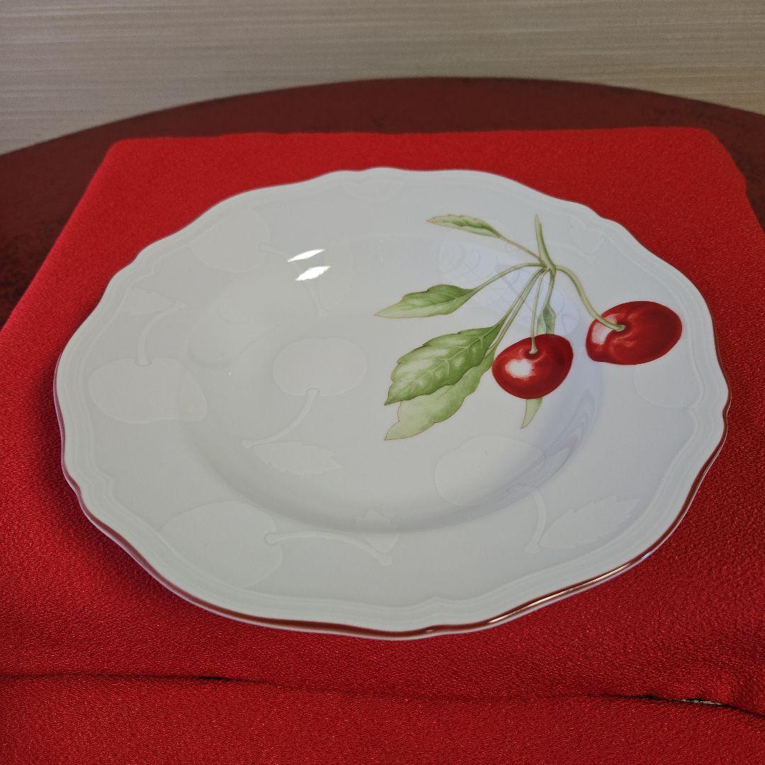 【未使用美品】リチャードジノリ　アンティコチェリー　スープ皿　パスタ皿　深皿