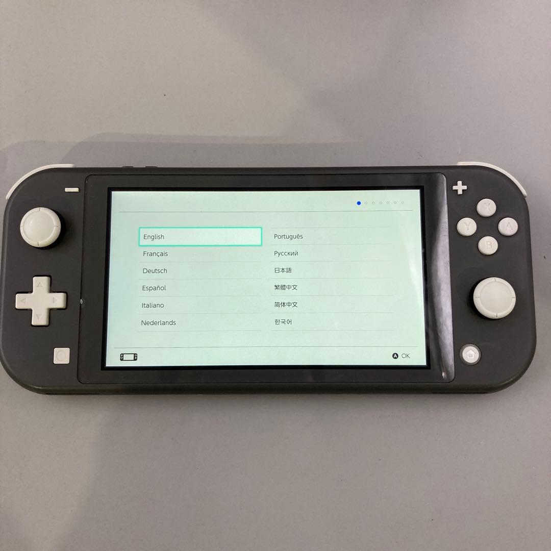 ★Nintendo Switch Lite グレー 本体 ACアダプター付き