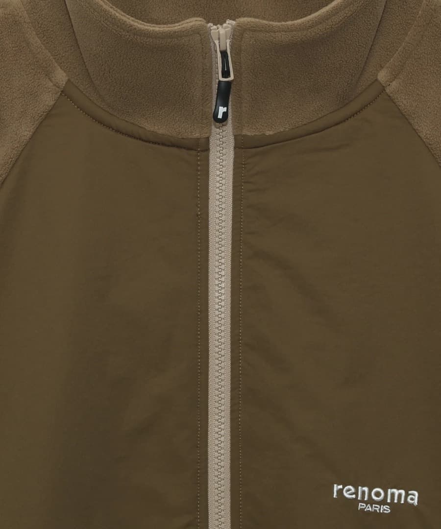 メンズウェア RENOMA GOLF BASIC SWITCHING FLEECE JK