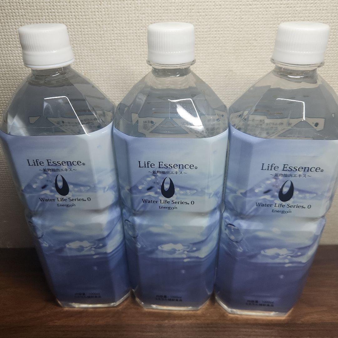 エコウォーター　ライフエッセンス　ポタポタクラブ　1000ml✖3