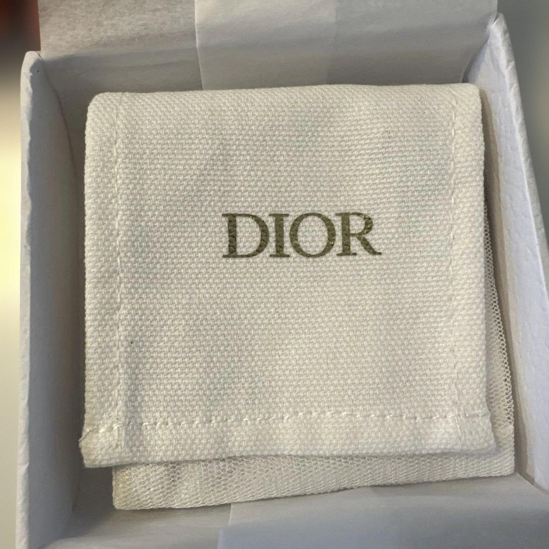【未使用】Dior パール付きピアス　Petit CD ピアス　ディオール