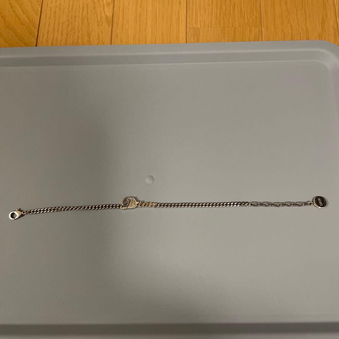 Dior Homme シルバーチェーンブレスレット　KENNY SCHARF