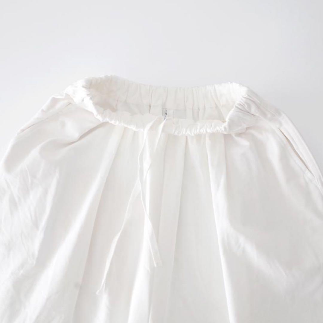 ゴーシュ カツラギ8分丈ワイドパンツ