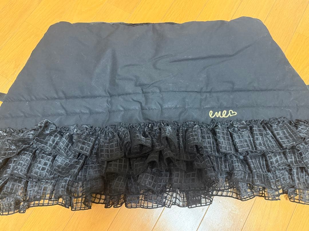 ene⭐︎ ene カートカバー　透かしチェックカートカバー　ペット　犬用