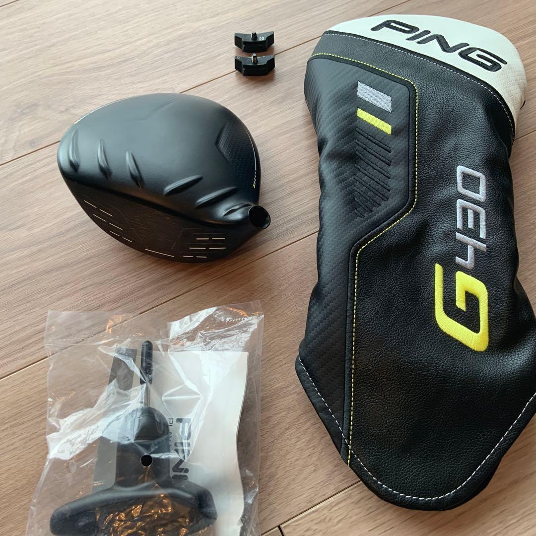 PING G430 max 10.5 ヘッドのみ 純正ヘッドカバーとオマケ３点