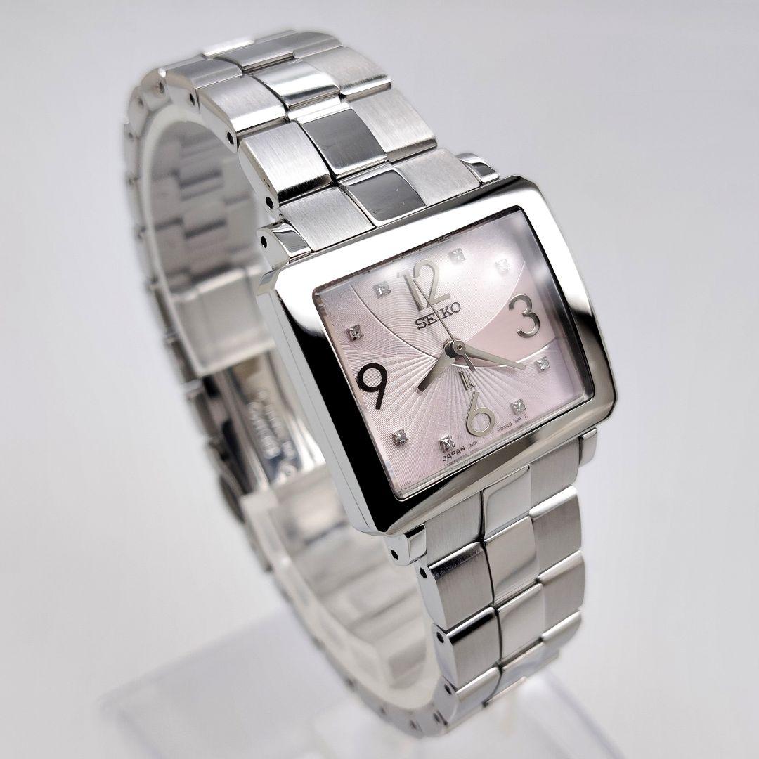 【美品 ダイヤモンド】セイコー　ルキア　レディース腕時計　7H-2