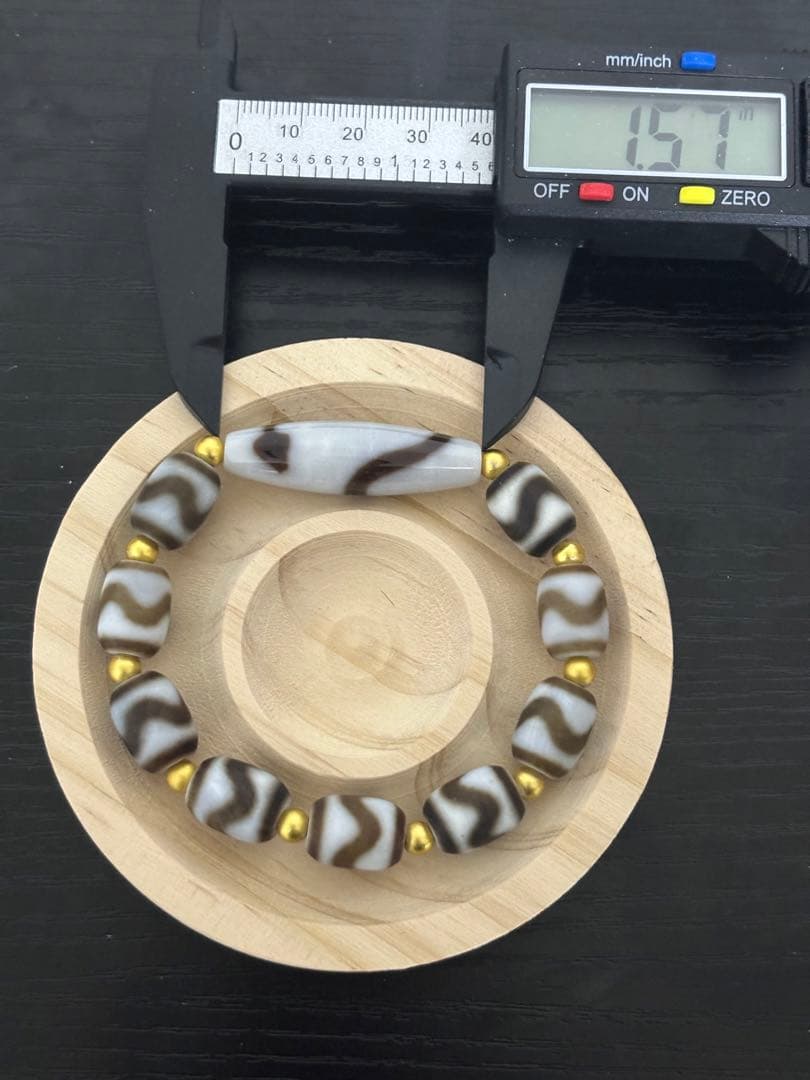 超激レア‼︎ 白蛇神天珠　虎牙　ブレスレット