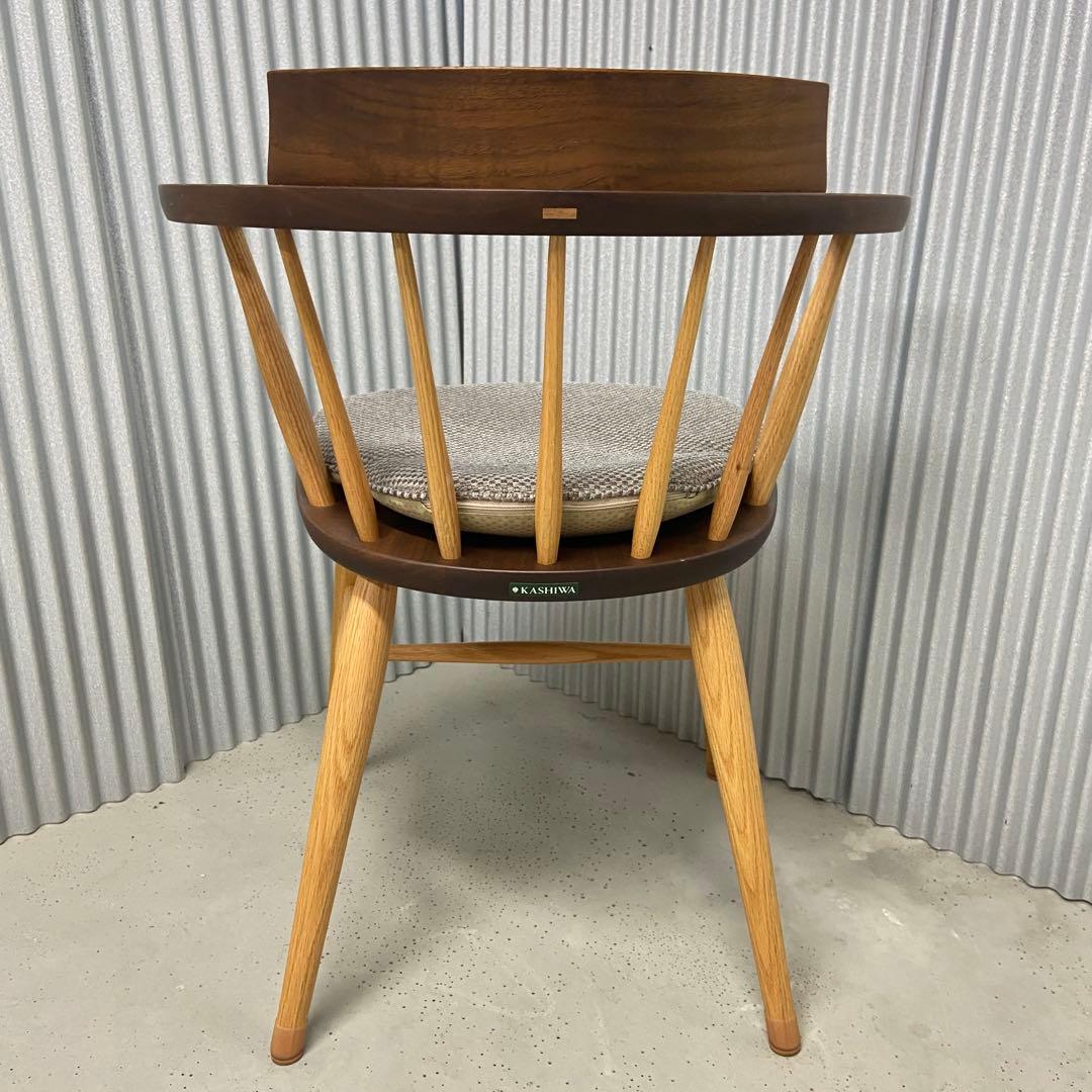 柏木工（KASHIWA）｜ SC3Aクラウンチェア / オーク材　飛騨家具 ③