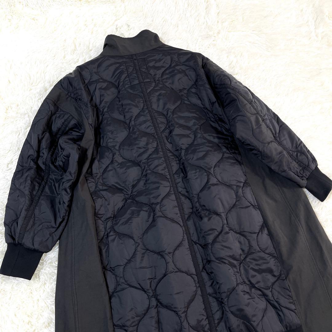 s11✨CIAOPANIC TYPY切替マキシミリタリーコート 黒