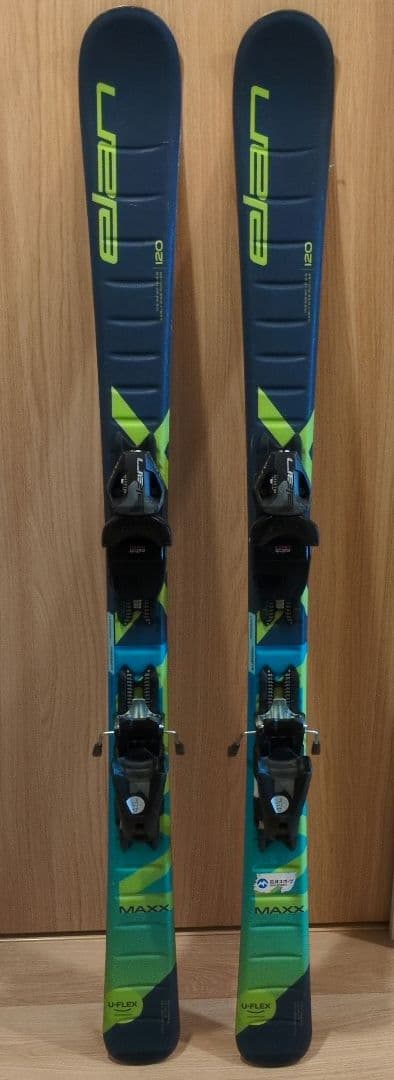 ELAN120板　Atomic Hawx JR 3 スキーブーツ22-22.5