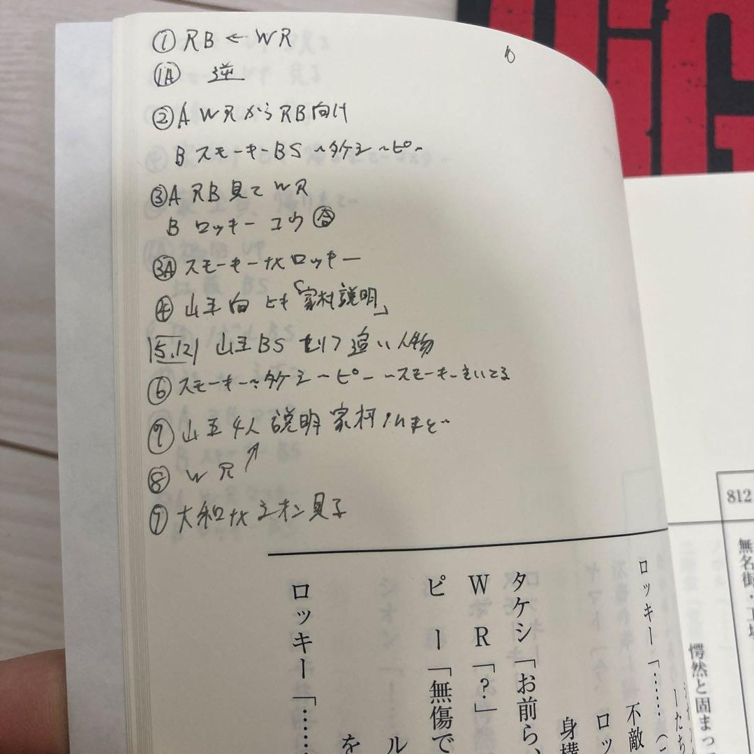 HIGH&LOW THE STORY OF SWORD 台本 Ⅷ Ⅸ Ⅹ 2冊