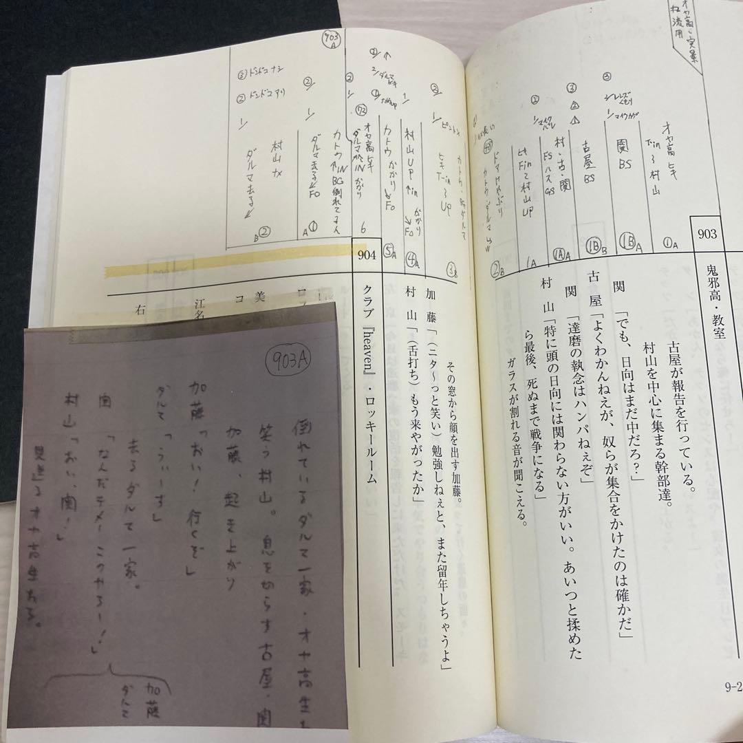 HIGH&LOW THE STORY OF SWORD 台本 Ⅷ Ⅸ Ⅹ 2冊