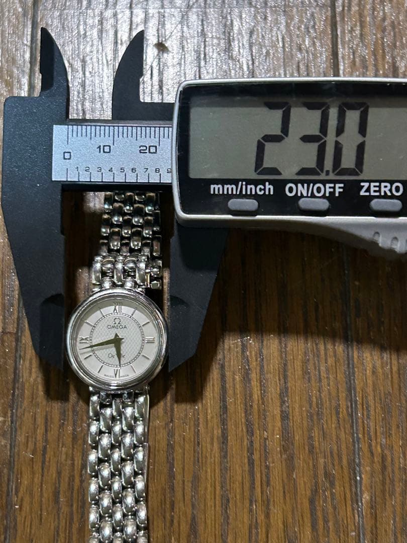 OMEGA DeVile クォーツ式レディース腕時計