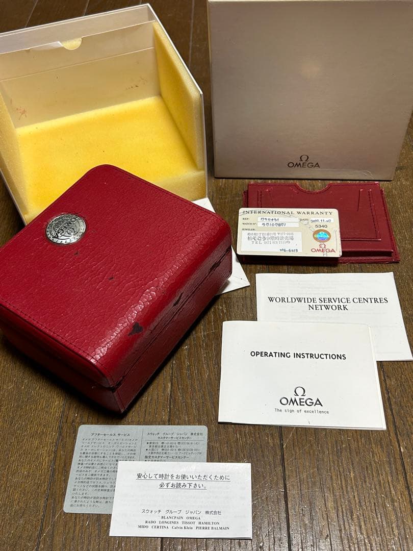 OMEGA DeVile クォーツ式レディース腕時計