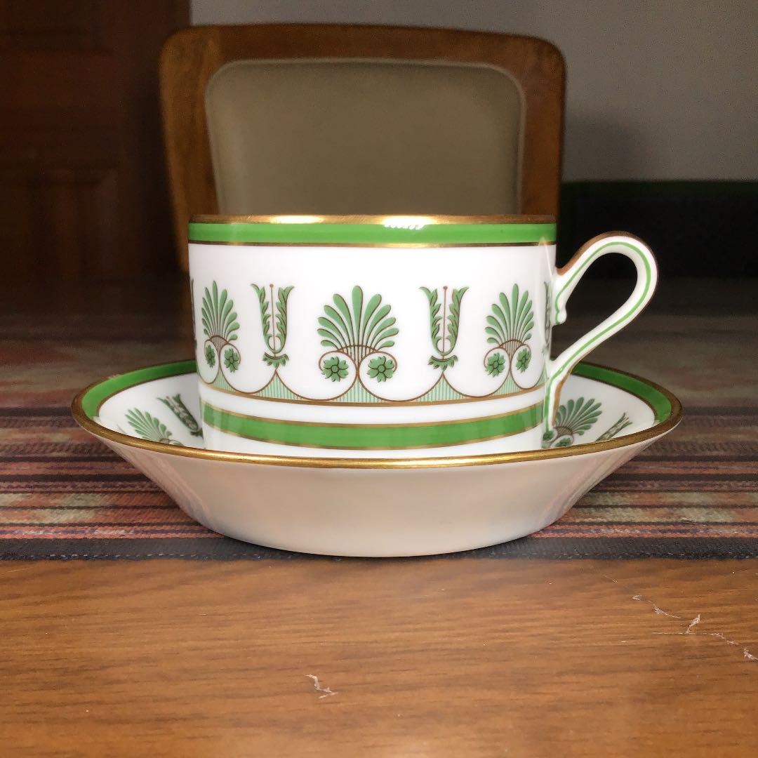 リチャードジノリ 『パルメッテ　エメラルド』　C&S　大皿　ペア