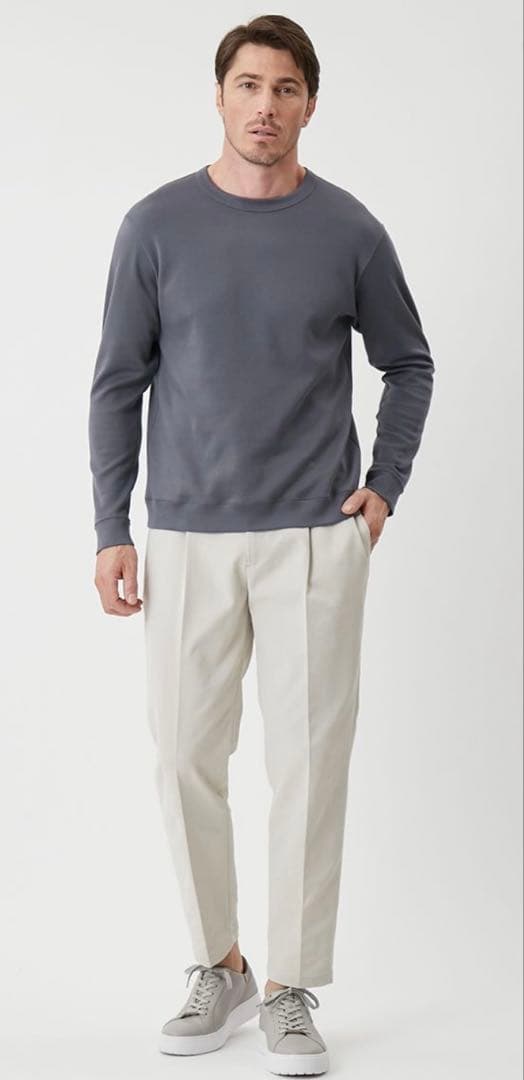 aoure 【The First Class】ミルフィーユコットン クルーネック