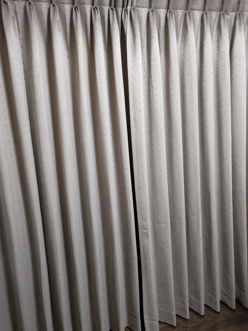 【美品】川島織物 セルコン オーダードレープカーテン