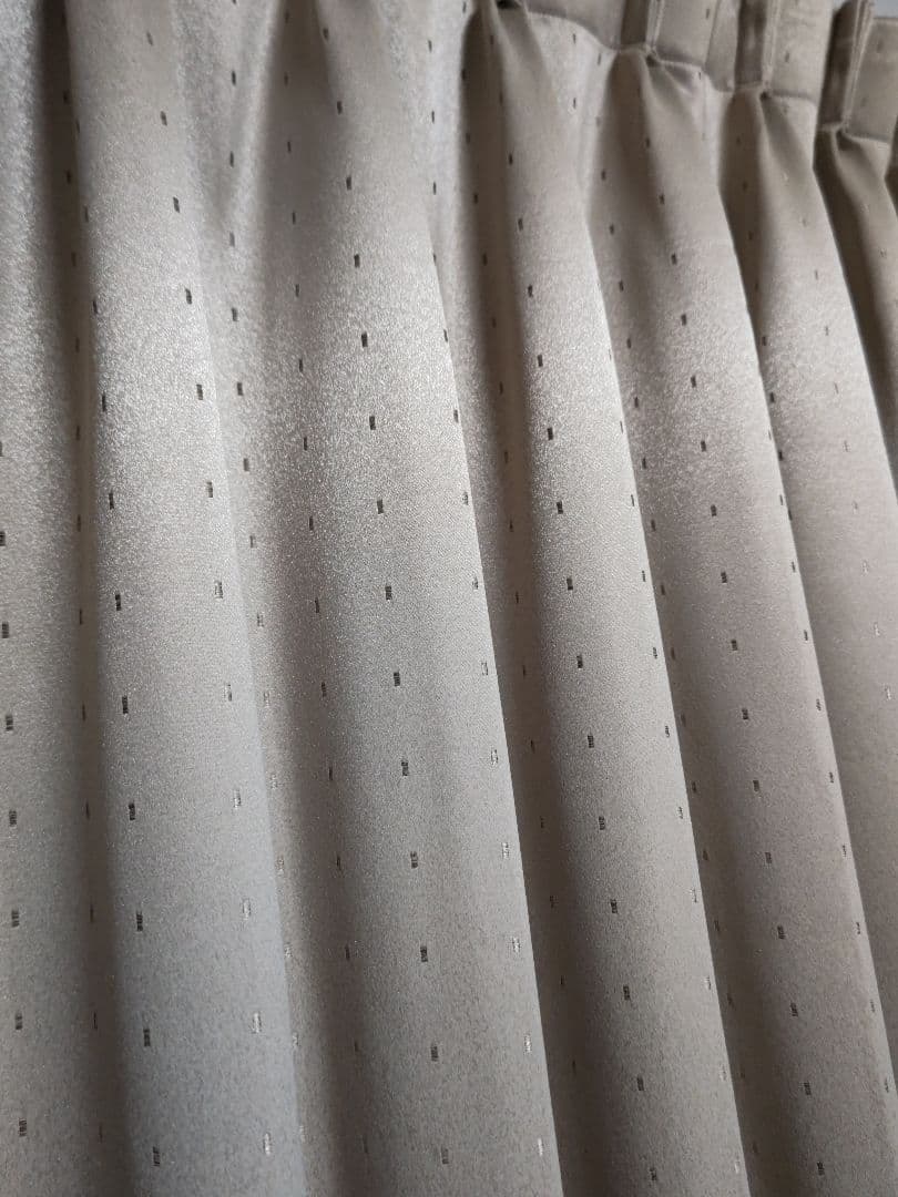 【美品】川島織物 セルコン オーダードレープカーテン