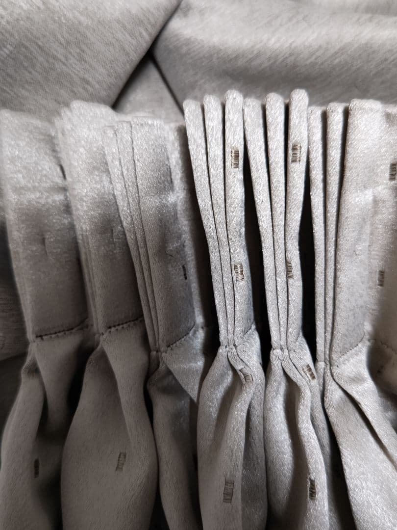 【美品】川島織物 セルコン オーダードレープカーテン