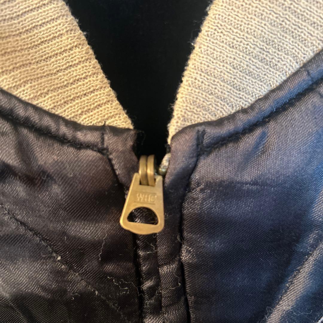 ウエストライド WESTRIDE 黒 両面スカジャン中綿入 サイズ36USED