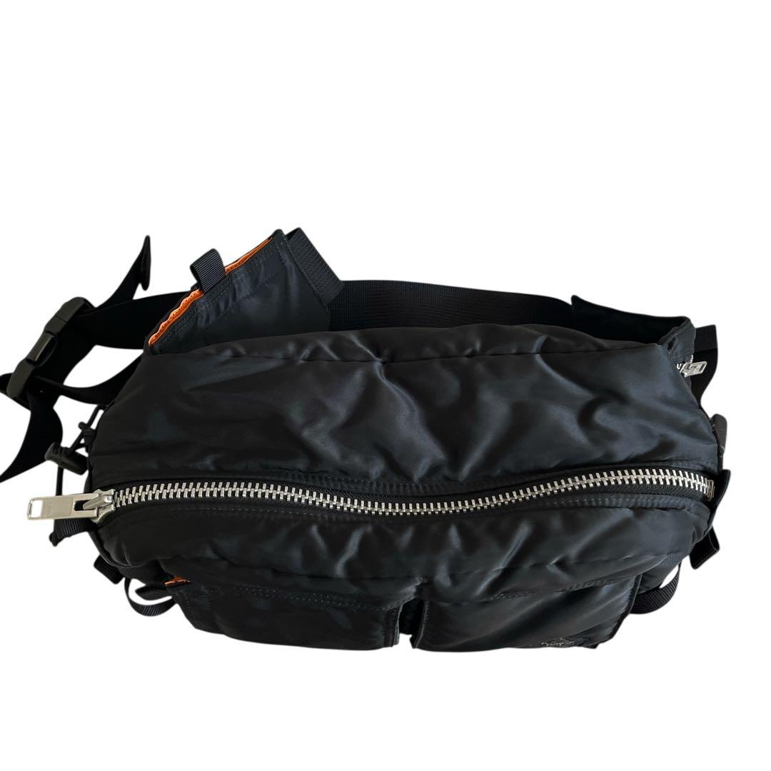 美品 廃盤 PORTER ヘッドポーター タンカー ウエストバッグ　ブラック